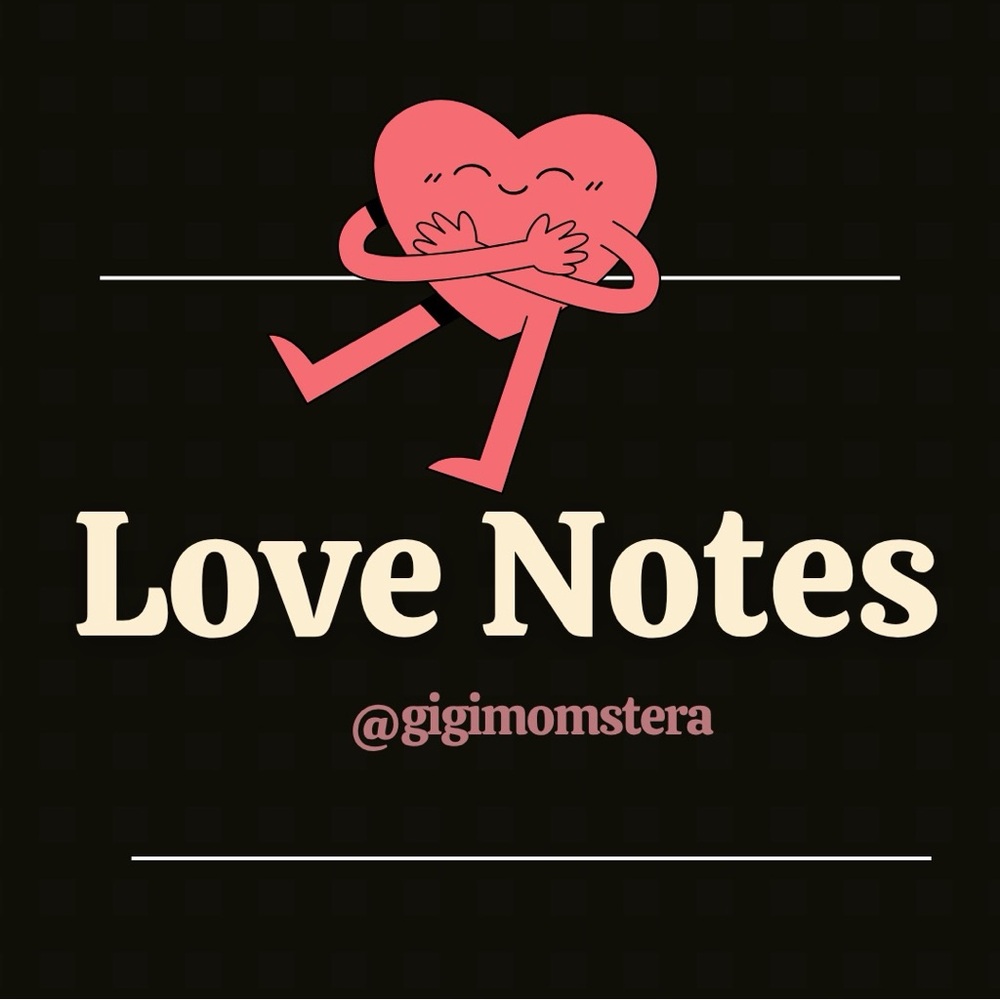💌 Notes from my PFFs 💌